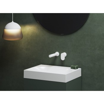 SG 019.10WHM.O1 Potinkinis praustuvo maišytuvas su korpusu, baltas matinis SG 019.10WHM.O1 Potinkinis praustuvo maišytuvas su korpusu, baltas matinis