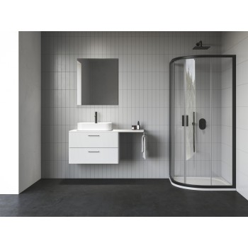 NBLCP4 90x90, juoda+stiklas Transparent NBLCP4 90x90, juoda+stiklas Transparent