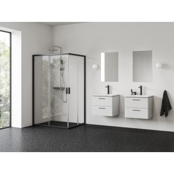 NBLRV2K 110, juoda+stiklas Transparent NBLRV2K 110, juoda+stiklas Transparent
