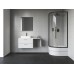 NBLCP4 Sabina 80x80, juoda+stiklas Transparent