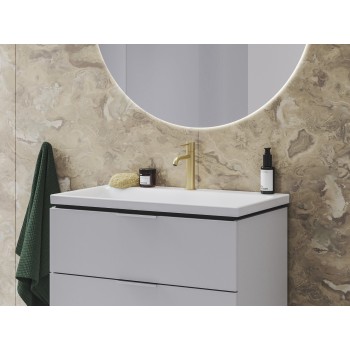 ES 012.61GLB Praustuvo maišytuvas BeCool 190 mm be dugno vožtuvo, šlifuoto aukso ES 012.61GLB Praustuvo maišytuvas BeCool 190 mm be dugno vožtuvo, šlifuoto aukso