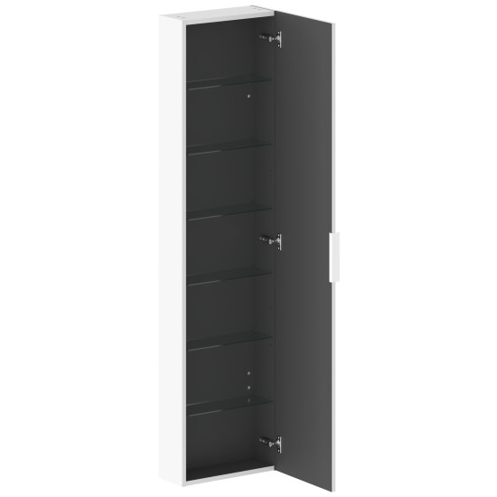 SB Comfort II 40 aukšta spintelė balta