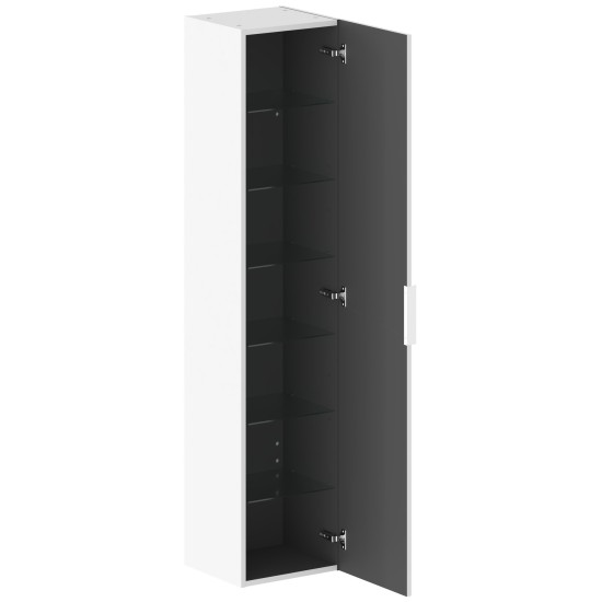 SB Comfort II 35 aukšta spintelė balta