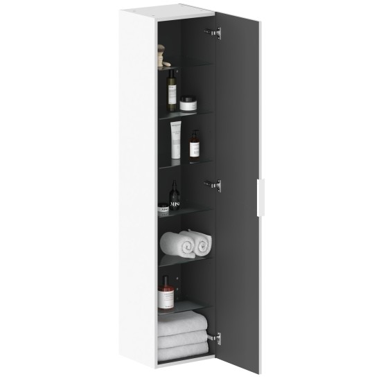 SB Comfort II 35 aukšta spintelė balta