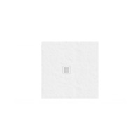 Dušo padėklas Slate Pro 80x80 baltas matinis