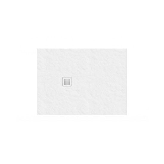 Dušo padėklas Slate Pro 100x80 baltas matinis
