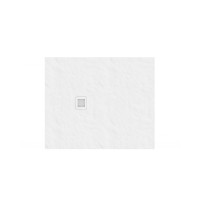 Dušo padėklas Slate Pro 100x90 baltas matinis