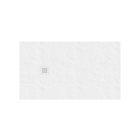 Dušo padėklas Slate Pro 140x90 baltas matinis
