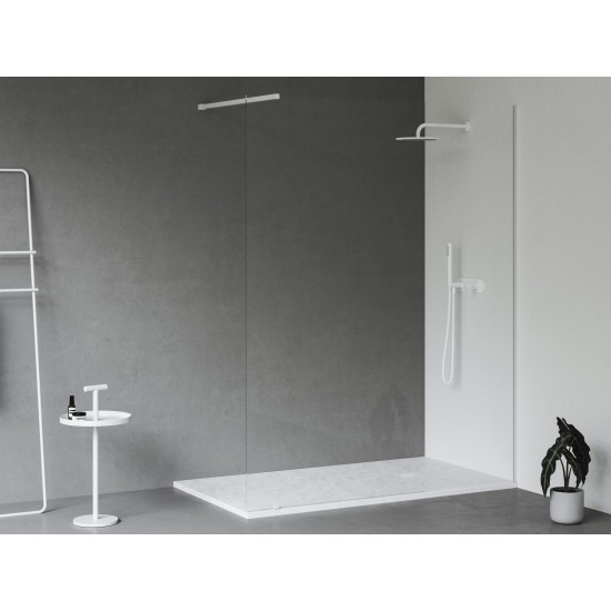 Dušo padėklas Slate Pro 160x90 baltas matinis