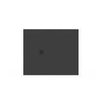 Dušo padėklas Slate Pro 100x90 matinės juodos