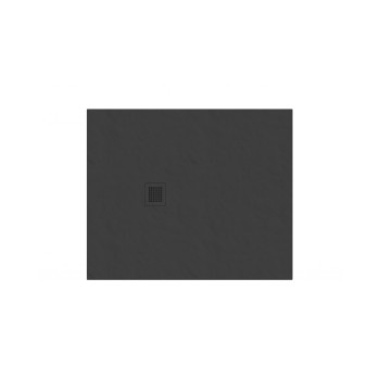 Dušo padėklas Slate Pro 100x90 matinės juodos