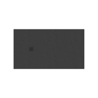 Dušo padėklas Slate Pro 140x90 matinės juodos