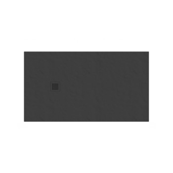Dušo padėklas Slate Pro 140x90 matinės juodos