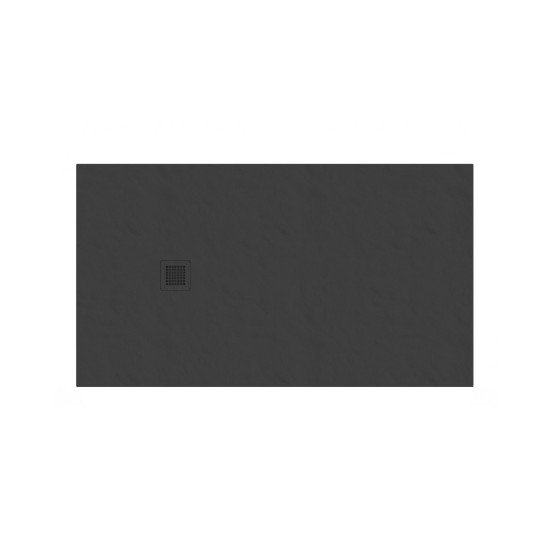 Dušo padėklas Slate Pro 140x90 matinės juodos