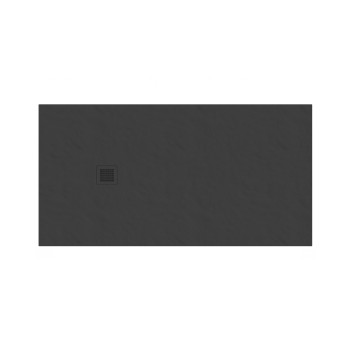 Dušo padėklas Slate Pro 160x90 matinės juodos