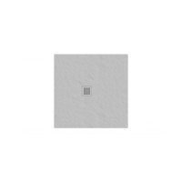 Dušo padėklas Slate Pro 90x90 Smoke Grey
