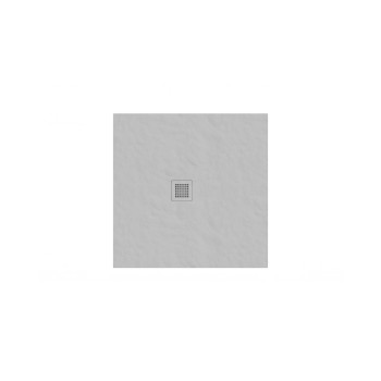 Dušo padėklas Slate Pro 90x90 Smoke Grey