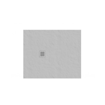 Dušo padėklas Slate Pro 100x90 Smoke Grey