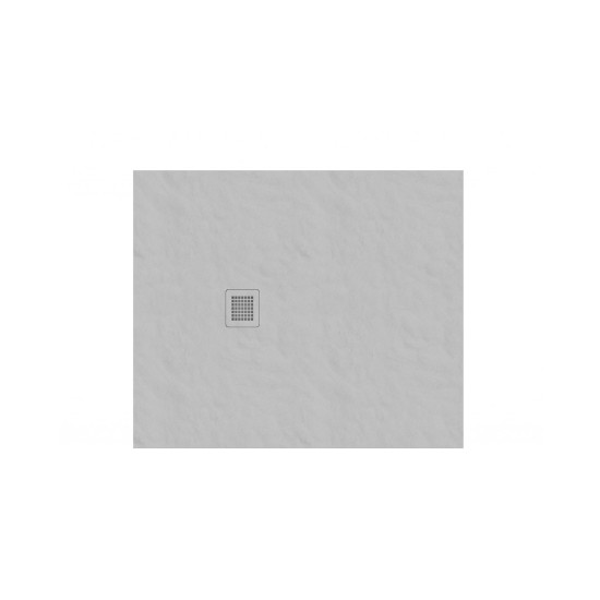 Dušo padėklas Slate Pro 100x90 Smoke Grey
