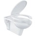 WC Safe Rim set, pakabinamas ant sienos, baltas