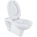 WC Safe Rim set, pakabinamas ant sienos, baltas