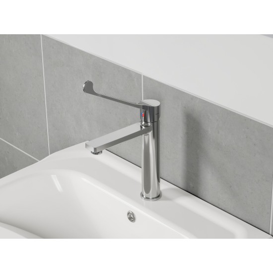 SF 014.00CR Praustuvo maišytuvas 230 mm, be dugno vožtuvo, chromas