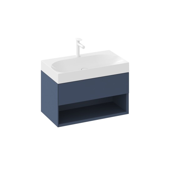 SD Lite 80 spintelė po praustuvu Deepsea Blue