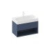 SD Lite 80 spintelė po praustuvu Deepsea Blue