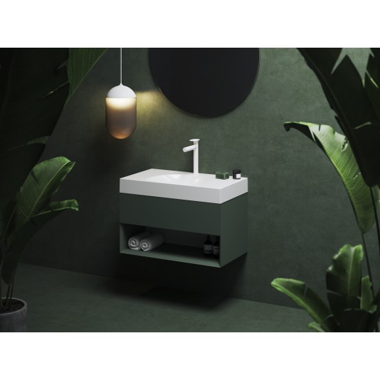 SD Lite 80 spintelė po praustuvu Grey Green
