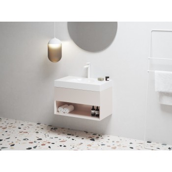 SD Lite 80 spintelė po praustuvu Alabaster Pink