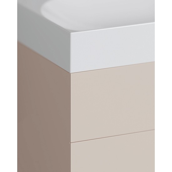 SD Lite 80 spintelė po praustuvu Alabaster Pink