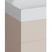 SD Lite 80 spintelė po praustuvu Alabaster Pink