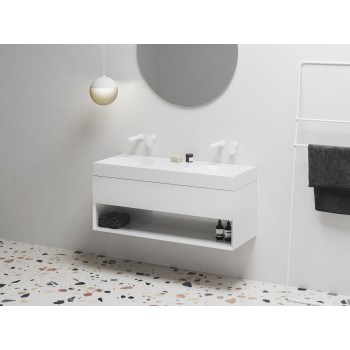SD Lite 120 spintelė po praustuvu balta