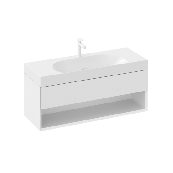 SD Lite 120 spintelė po praustuvu balta