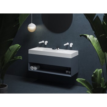 SD Lite 120 spintelė po praustuvu Deepsea Blue