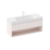 SD Lite 120 spintelė po praustuvu Alabaster Pink