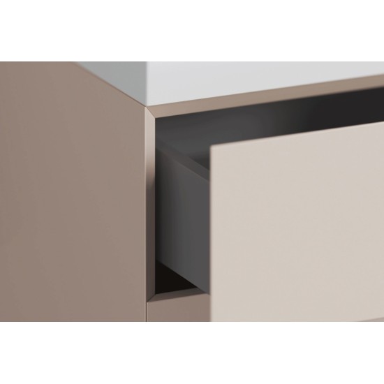 SD Lite 120 spintelė po praustuvu Alabaster Pink