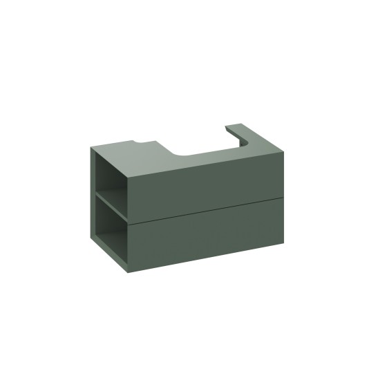 SD Lite 80 K spintelė po praustuvu Grey Green