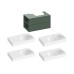 SD Lite 80 K spintelė po praustuvu Grey Green