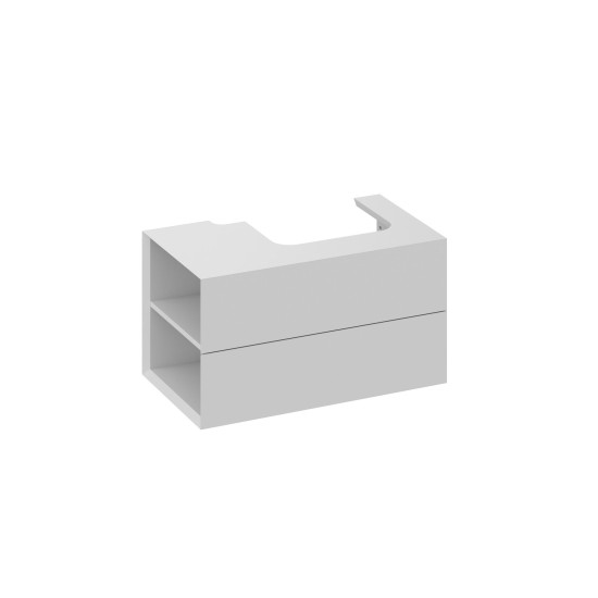 SD Lite 80 K spintelė po praustuvu Smoke Grey