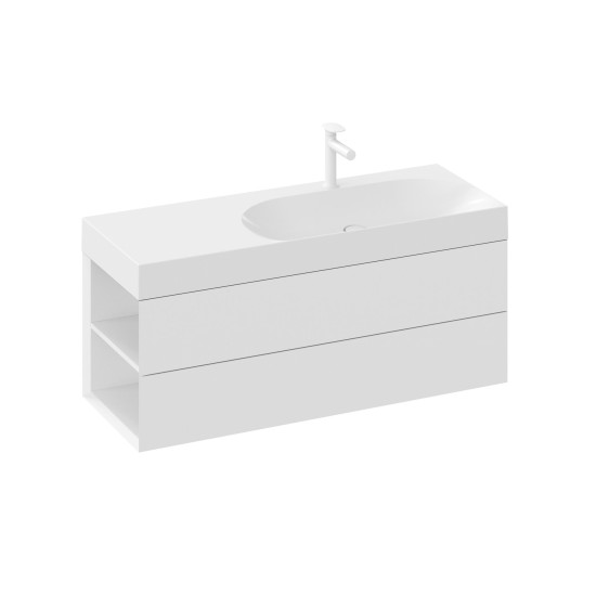 SD Lite 120 K spintelė po praustuvu balta