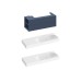 SD Lite 120 K spintelė po praustuvu Deepsea Blue