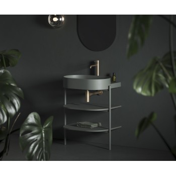 Spintelė po praustuvu CS Yard 60, Grey Green