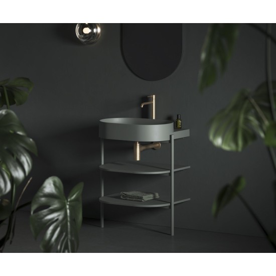 Spintelė po praustuvu CS Yard 60, Grey Green