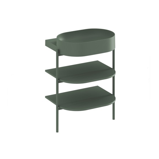 Spintelė po praustuvu CS Yard 60, Grey Green