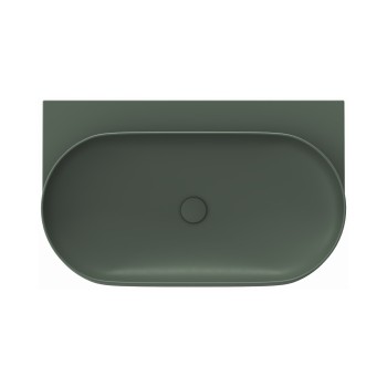 Keraminis praustuvas Yard 80, be angos maišytuvui, Grey Green Keraminis praustuvas Yard 80, be angos maišytuvui, Grey Green