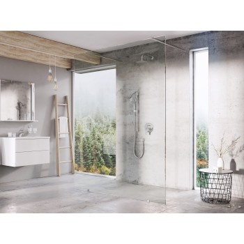 Walk-In Free Set 150, chromas+stiklas Transparent Walk-In Free Set 150, chromas+stiklas Transparent