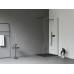 Walk-In Wall Set 80, juoda+stiklas Transparent
