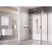 Walk-In Corner Set 120x90, juoda+stiklas Transparent