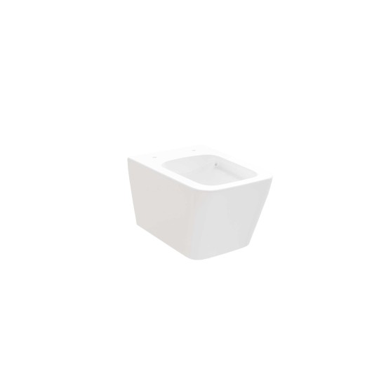 WC Classic II/Natural RimOff set, pakabinamas ant sienos, baltas